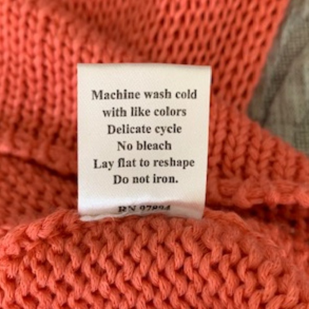 Tart Hi Lo Coral Sweater - Picture 7 of 7